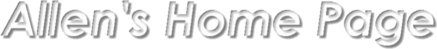 Allen's Web Page Title Graphic